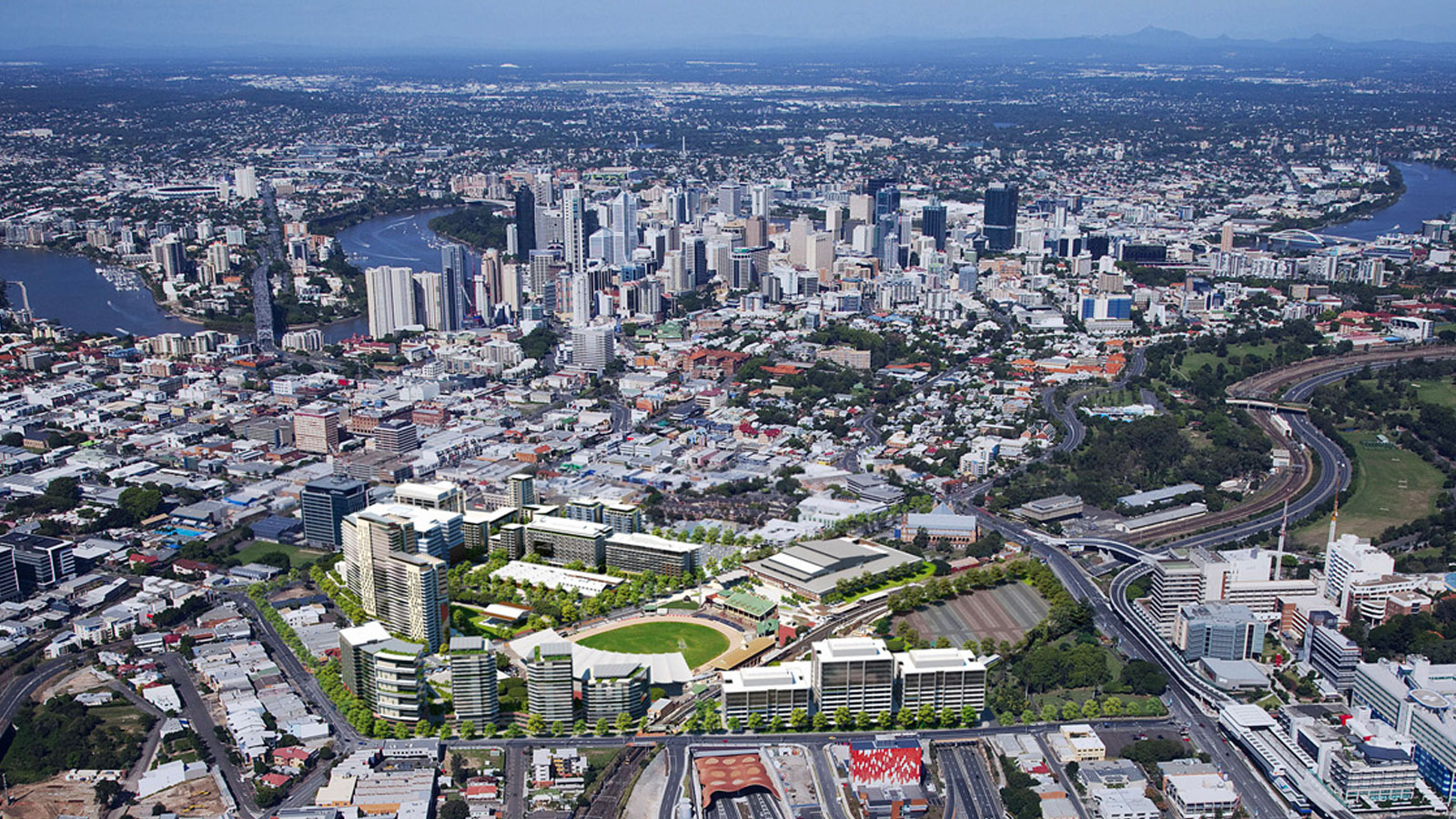 Major development projects Brisbane RNA Showgrounds Lendlease